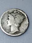 1924 10C Mercury Dime, Better Date 90% Silver