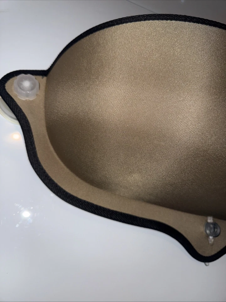 K&H Pet Products EZ Mount Sill Cat Window Mounted Bed Perch Hammock Tan - Image 2 of 4