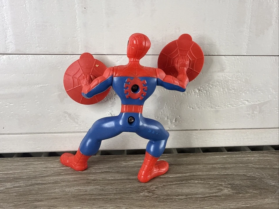 Spectacular Spider Man McDonalds Suction Cup Figure Quick FREE Shipping - Image 2 of 2