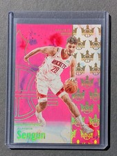 2024-25 Panini Court Kings Alperen Sengun #83 Pink #/99