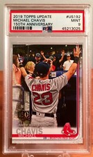 2019 Topps Update Michael Chavis US192 150 Years Gold Stamp Rookie RC PSA 9 MINT