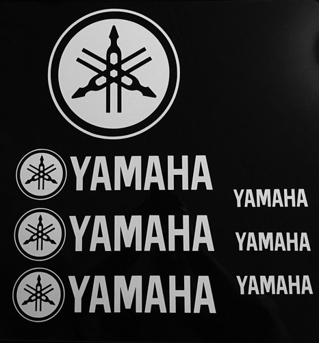 Yamaha 10 Piece Universal Sticker/Decal set - 22 Colors Motorcycle R1 R6 YZF ATV - Bild 1 von 2
