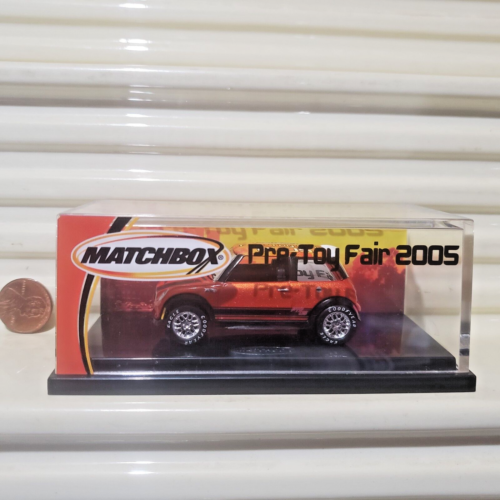 Matchbox 2005 PRE TOY FAIR Copper MINI COOPER New Mint in New Mint Box