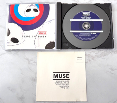 Muse Plug In Baby CD Single UK IMPORT! MUSH889CDS Matt Bellamy ENHANCED OOP! CD1