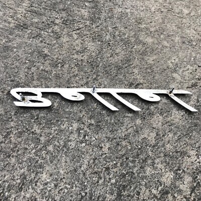 ISUZU BELLEL Emblem Badge Rear Genuine Parts NOS JAPAN (((Very