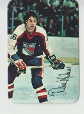 Dave Maloney 1977-78 Topps Glossy Inserts #10, New York Rangers legend