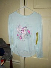 Girls 2-Piece Tunic Thermal Leggings Pajama Set with Socks Size 16