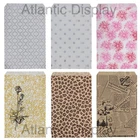 LOT OF 100 Flat Paper Gift Bags Jewelry Gift Bags Multi Color 6 COLORS, 4 Sizes
