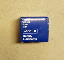 Vintage Arco Atlantic Richfield Co Gas Matchbook Ad Matches 5 Boxes Lubricants