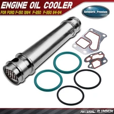 Engine Oil Cooler Kit for F Super Duty F-250 F-350 E350 Econoline V8 7.3L Diesel