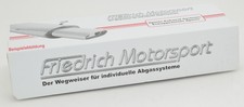 Friedrich Motorsport 76mm Duplex-Anlage für ...