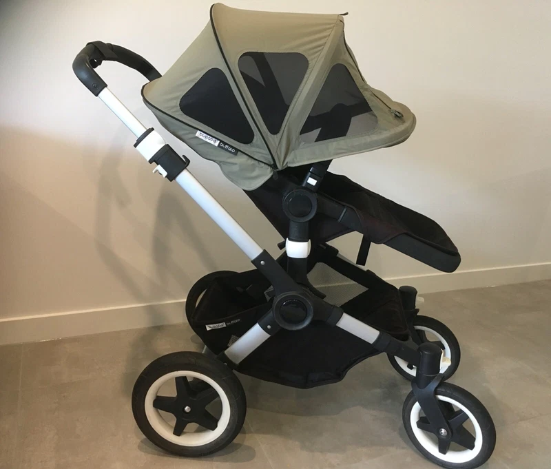 bugaboo buffalo breezy sun canopy dark khaki