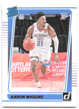 2021-22 Donruss Rated Rookie Aaron Wiggins (J)