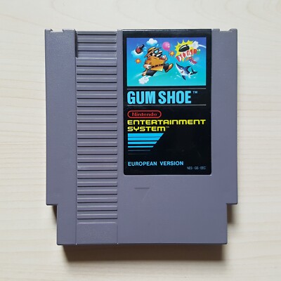 Nintendo NES Spiel Gum Shoe PAL B Modul