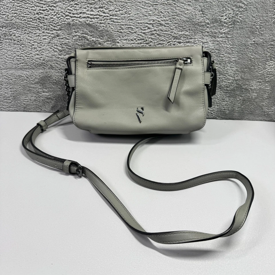 Bolso Bandolera Simply Vera Wang Gris Cartera Correa para el Hombro Foto 4 de 4