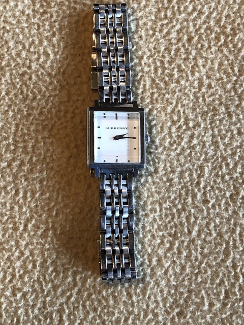 burberry square watch