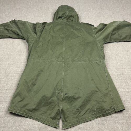 Vintage 50s Military M51 Fishtail Parka w Liner Mens XL OG-107 USGI US Army - Picture 5 of 9