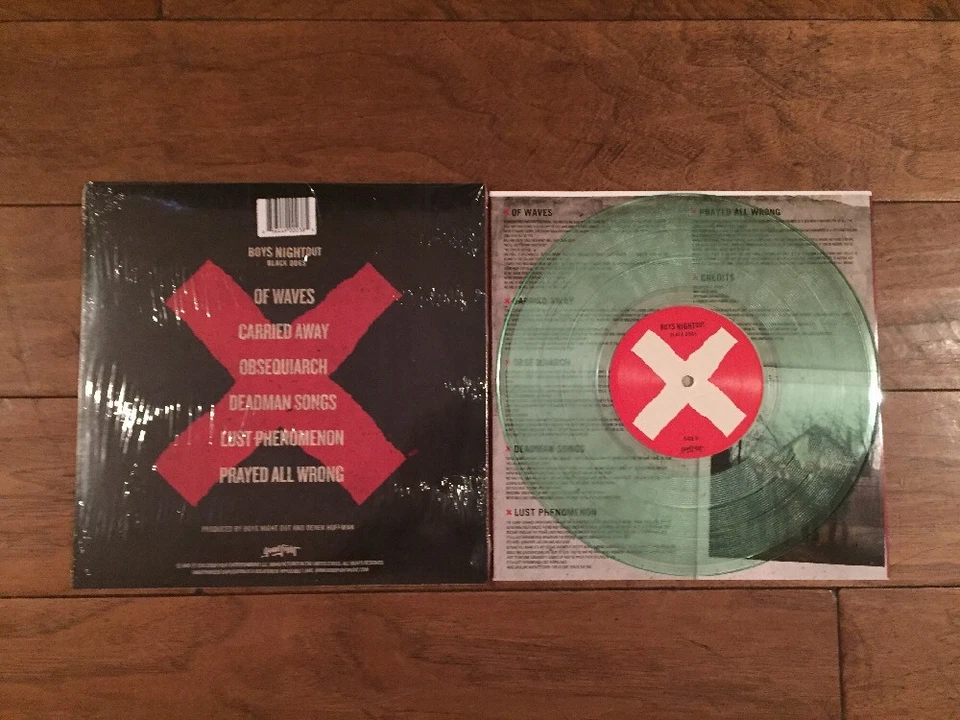 Boys Night Out Black Dogs 10" Clear Color Vinyl Fall Out Boy The Starting Line - Image 2 of 4