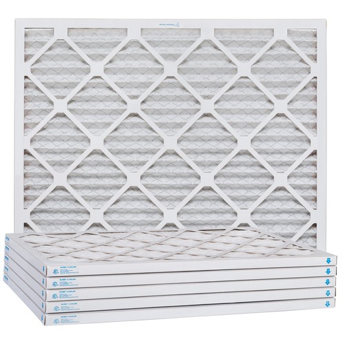 Aerostar 8x10x1 MERV 8, Pleated Air Filter, 8x10x1, Box of 6, Made in the USA - Picture 3 of 7