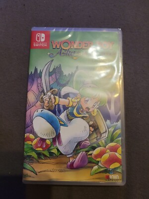 Wonder Boy Asha In Monster World  Nintendo Switch OVP Limited Run games