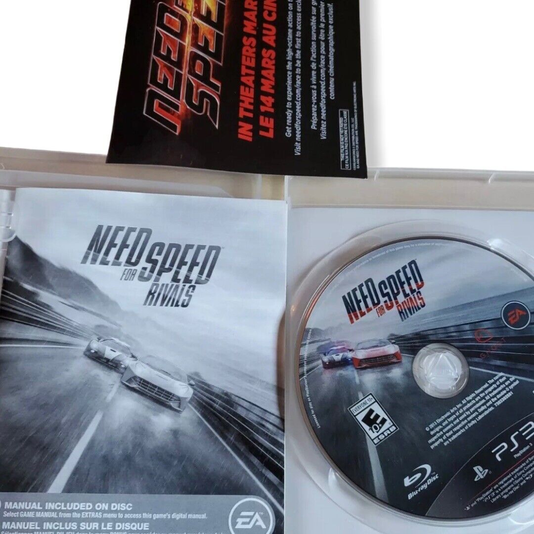 Need for Speed Rivals PS3 Playstation 3 Complete With Manual Street Racing  Game 14633730333