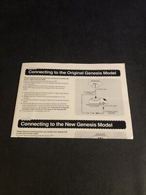 Sega 32 X System Instruction manual Insert