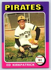Ed Kirkpatrick  1975 Topps  #171 - Please see pics for cond.