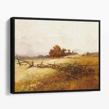 Autumn Landscape by Charles Ethan Porter Forest Rustic Canvas Wall Art Print