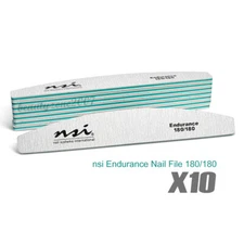 nsi Endurance Nail File 180/180 x 10 Pcs