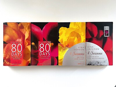 4x Vina Jackson (4 Taschenbücher) - Roman - Konvolut/Bücherpaket