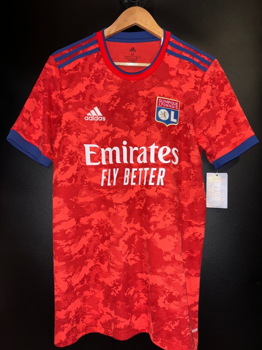 OLYMPIQUE LYON 2021-2022 JERSEY SIZE M | eBay