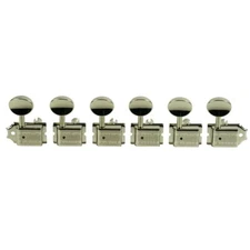 Kluson® KD-6B-NMDR 6 In-Line Deluxe Series Tuning Machines, Nickel