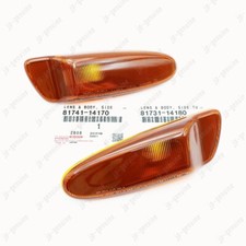 Jdm Genuine Toyota Supra Celica Front Right Left Side Turn Signal Lamp Lens Set Jdm Genuine Toyota Supra Celica Front Right Left Side Turn Signal Lamp Lens Set