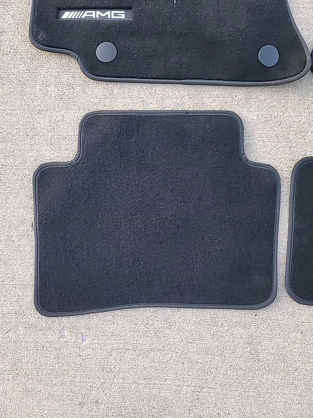 MercedesBenz C Class AMG Car Mats Black Original W206/S206 206680