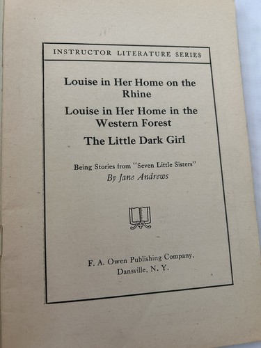 Louise, on the Rhine and in Her New Home, Jane Andrews, F A Owen - Picture 4 of 10