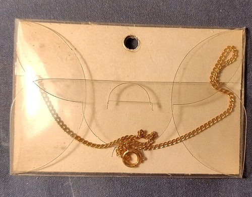 NOS Vintage The Name Game "VICKI" Anklet Gold Plated Personalized - Picture 2 of 2