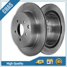 Rear Solid Brake Rotors Discs Fits 2003-2017 Infiniti Q60 FX35 For Nissan Murano