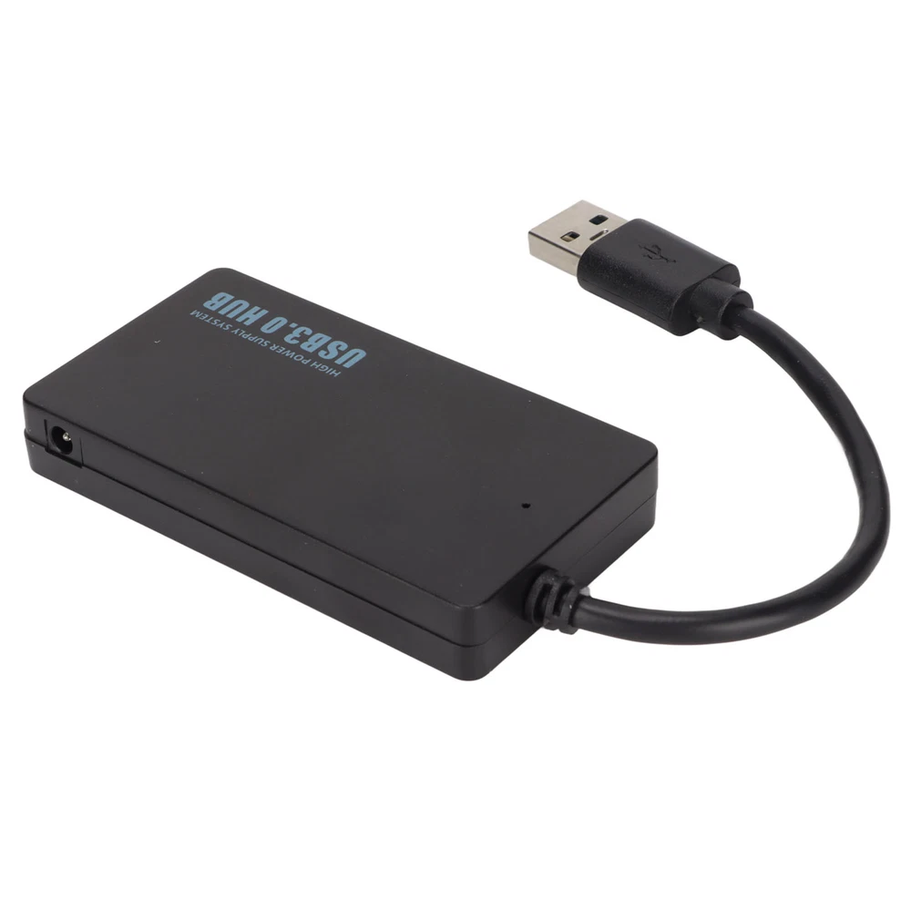 4-Port USB 3.0 Hub - High-Speed 5Gbps Portable Data Transfer Kit