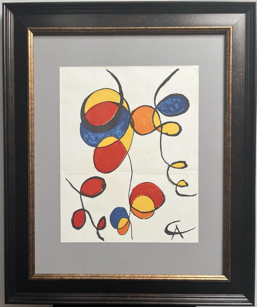 Alexander calder 切手 額装 Alexander Calder