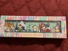 Disney Its a Small World Fantasyland LE 500 Dumbo Peter Pan Snow White Alice Pin