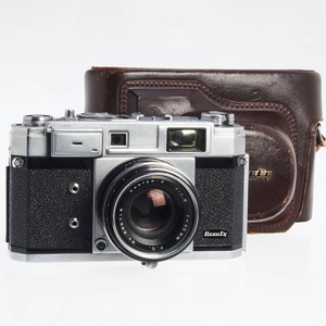 Beauty-Super-L-35mm-Camera-With-Canter-S-45mm-F1-9-Lens-amp-Case