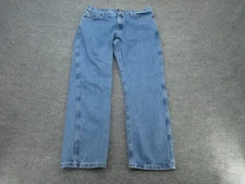 Wrangler Jeans Mens 36x30 Blue Performance Cowboy Cut Western 1047MZ Denim