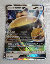 Pokémon TCG Snorlax GX Promo Jumbo Card Holo Card SM05 190HP Basic
