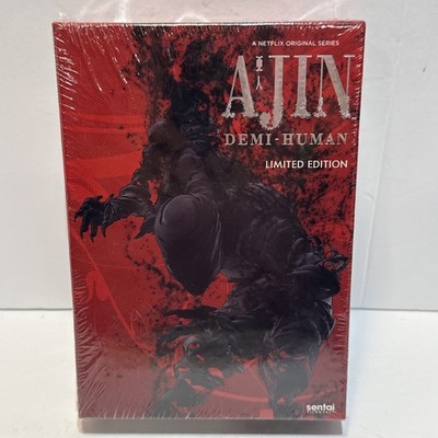 Ajin Demi-Human Limited Edition Blu-ray DVD Manga combo NEW Sealed MINT English