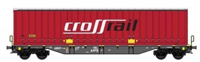 B-Models 54.410 Containertragwagen GTS Crossrail | Spur HO| NEU/OVP