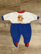 Disney Vintage 90  s Winnie the Pooh  Best Buddies  Baby Romper