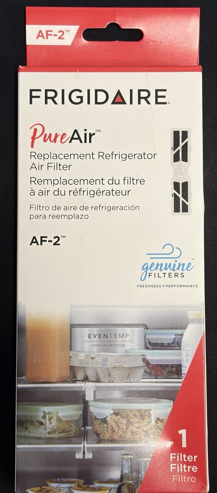 4 Pack FRGPAAF2 Pureair AF-2 Air Filter Compatible with Frigidaire PureAir