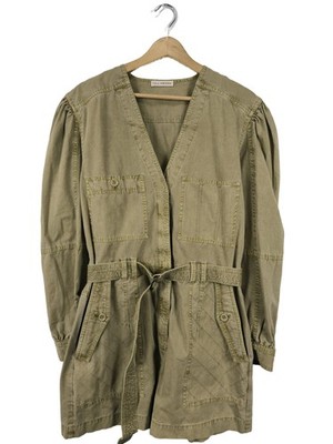 ULLA JOHNSON Jumpsuit Damen Hose Gr. DE 40 khaki Casual-Look