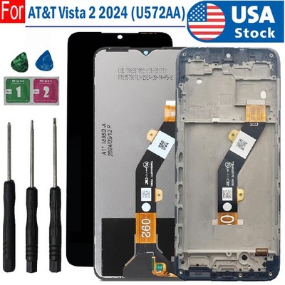 Replace LCD Display Touch Screen Digitizer±Frame For AT&T Vista 2 2024 U572AA