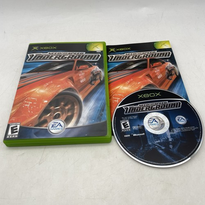 #ad #ad Need for Speed Underground Xbox Black Label Complete w Manual CIB Tested $29.95